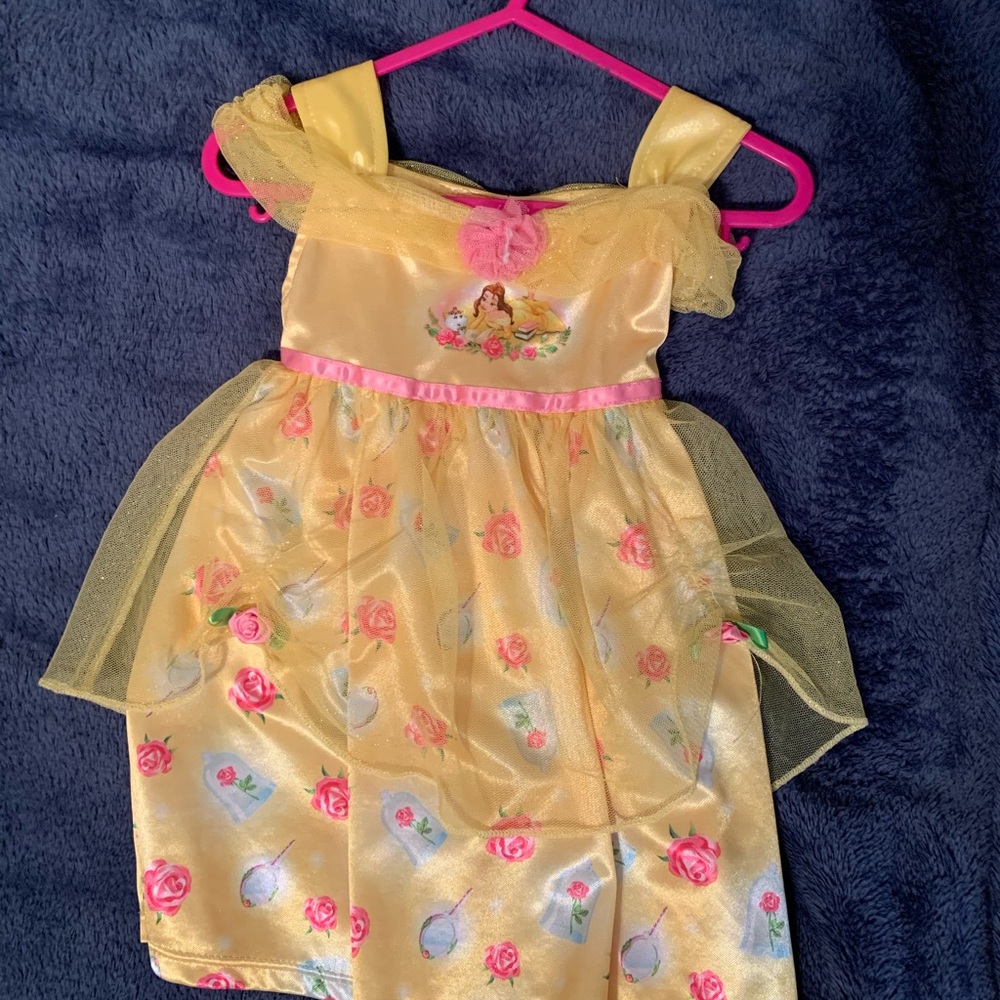 Belle yellow dress up dress